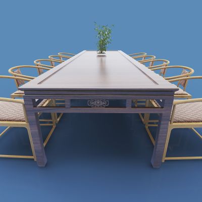 新中式风格餐桌