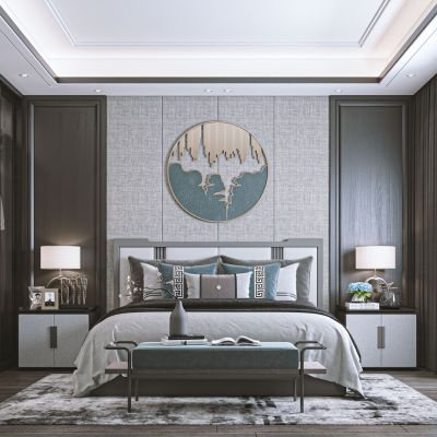新中式禅意卧室