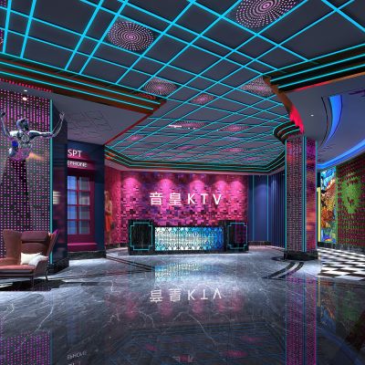 现代ktv前台