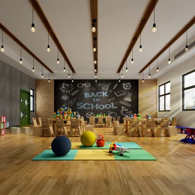 幼儿园、儿童娱乐场