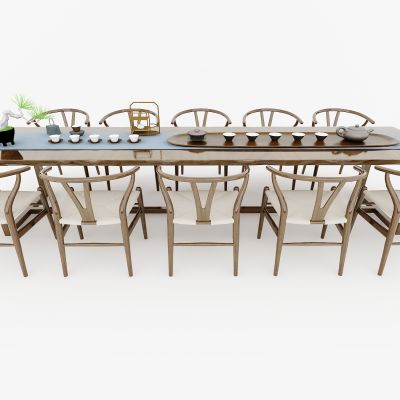 新中式风格茶桌