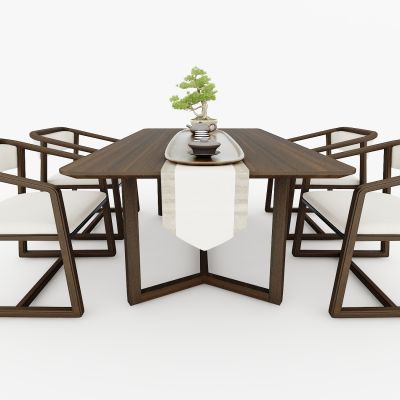 新中式风格餐桌