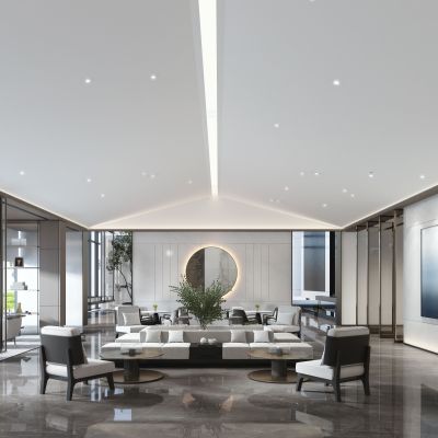 新中式售楼部洽谈