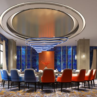 酒店包房3D模型