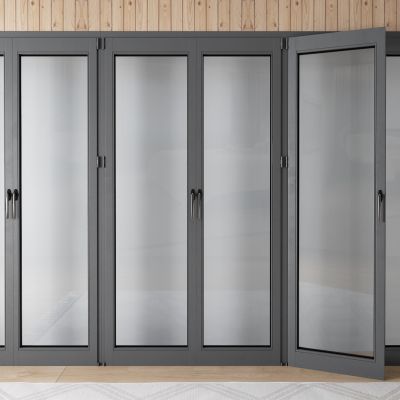 现代移门 推拉门 地毯 盆栽