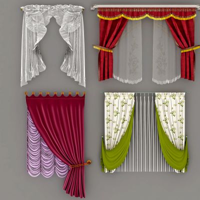欧式布艺窗帘