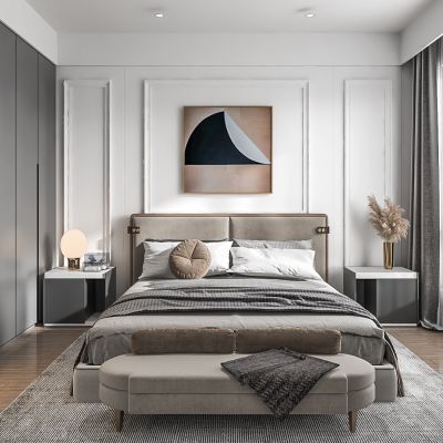 现代卧室