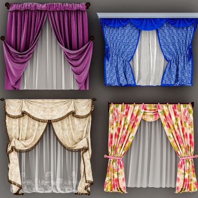 欧式布艺窗帘