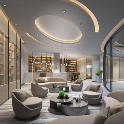 商场负一层美食街