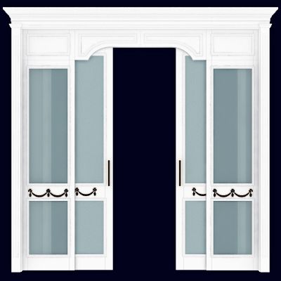 欧式双开推拉门