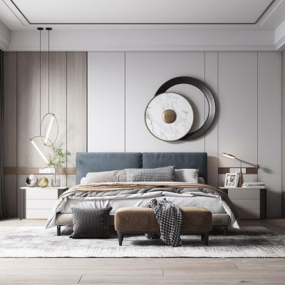 现代卧室