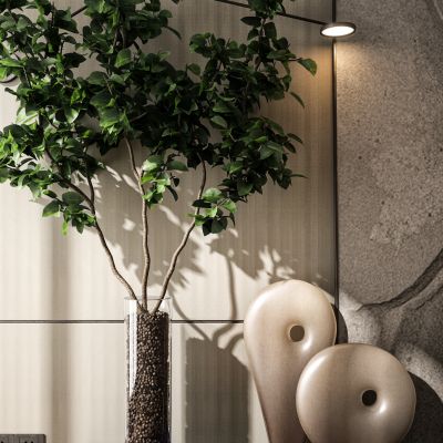 新中式盆栽 花瓶