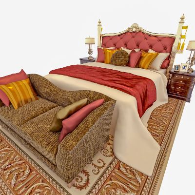 欧式床具组合