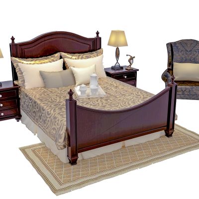 欧式床具组合