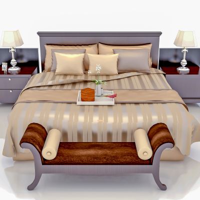 欧式床具组合