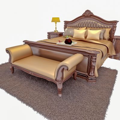 欧式床具组合