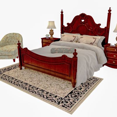 欧式床具组合