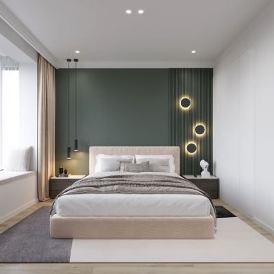 现代卧室