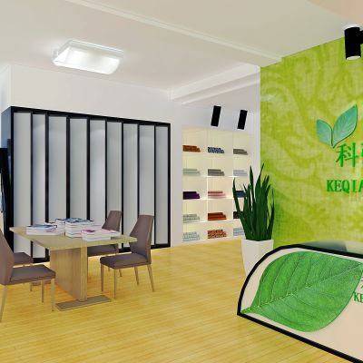 现代壁纸专卖店3D模型