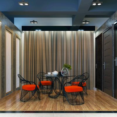 现代卫浴专卖店3D模型