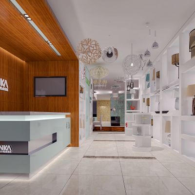 现代灯饰专卖店