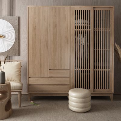 北欧衣柜 休闲椅