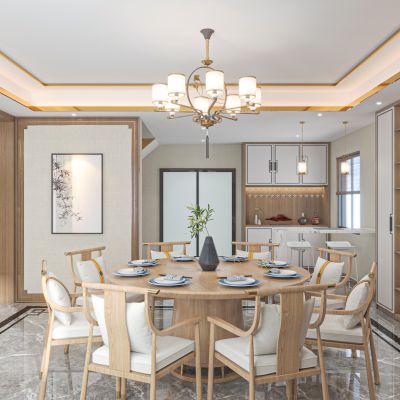 新中式客餐厅