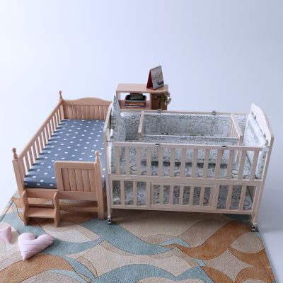 北欧婴儿床 儿童床 日历