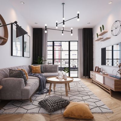 北欧现代风格客厅