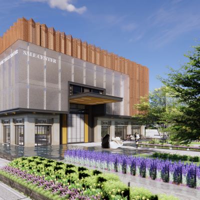 公园示范区，售楼处，小共建