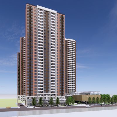 高层住宅，社区底商，沿街商业