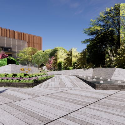 公园示范区，售楼处，小共建