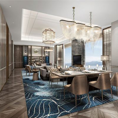 现代样板房客厅