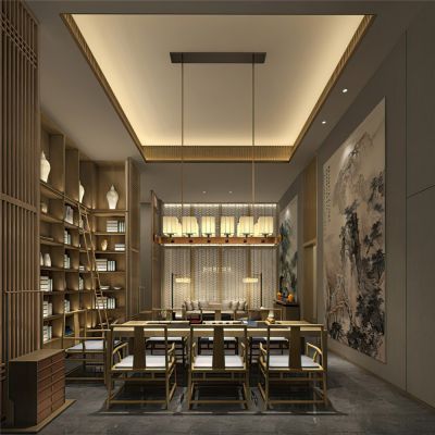 新中式书房