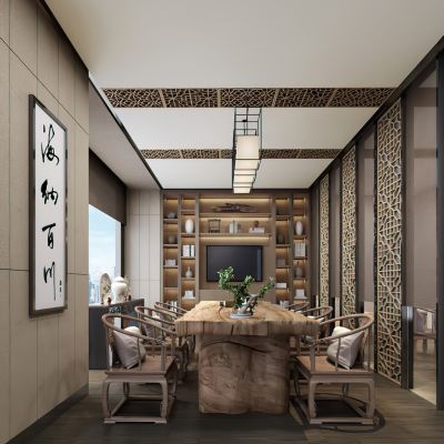 中式茶室