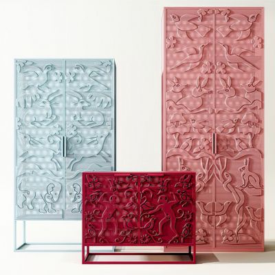 北欧休闲装饰柜