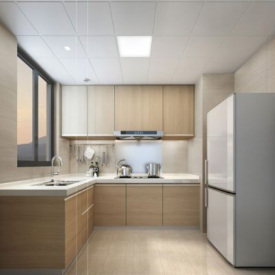 样板房厨房3D模型