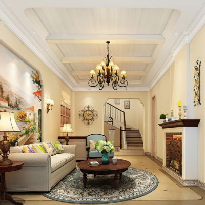 地中海客厅3D模型