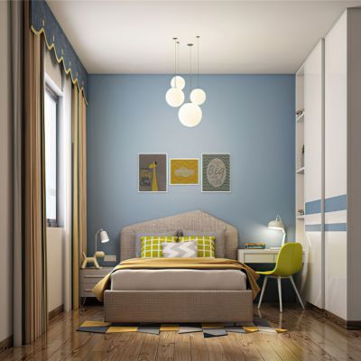 儿童房卧室3D模型