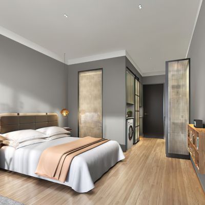 简约卧室3D模型