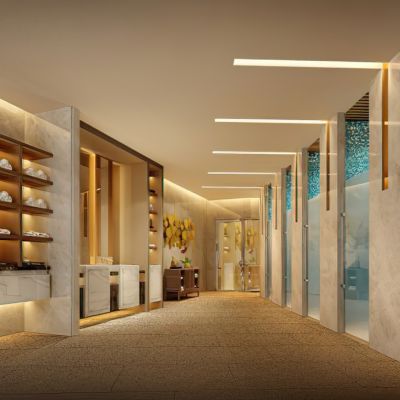 会所卫生间3D模型