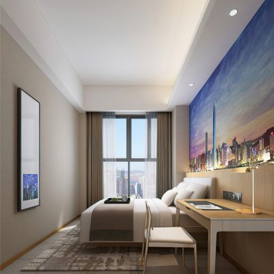 简约卧室3D模型