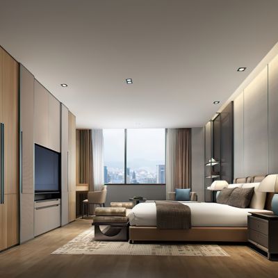 样板房卧室3D模型