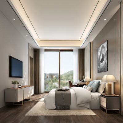 样板房卧室3D模型