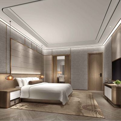 现代卧室3D模型