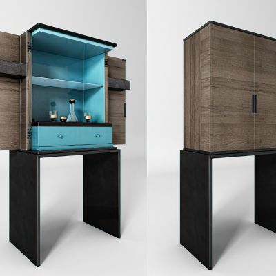 意大利MALERBA客房储物柜