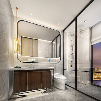 现代卫生间3D模型