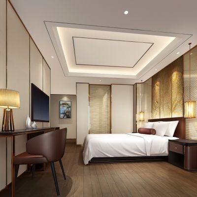 客房卫生间3D模型