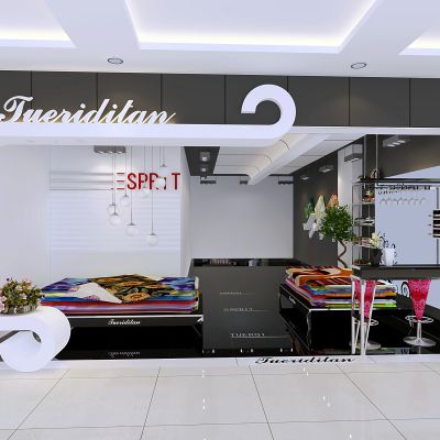 现代家居布料专卖店