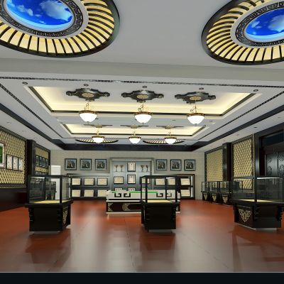 中式民族风格展厅